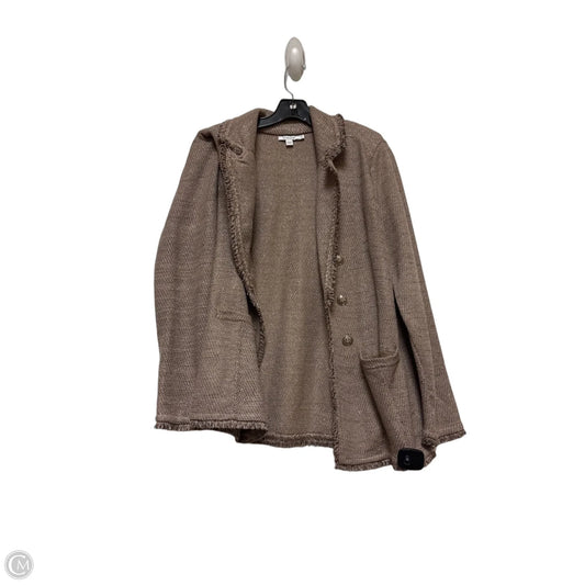 Blazer By Chicos In Brown, Size: L