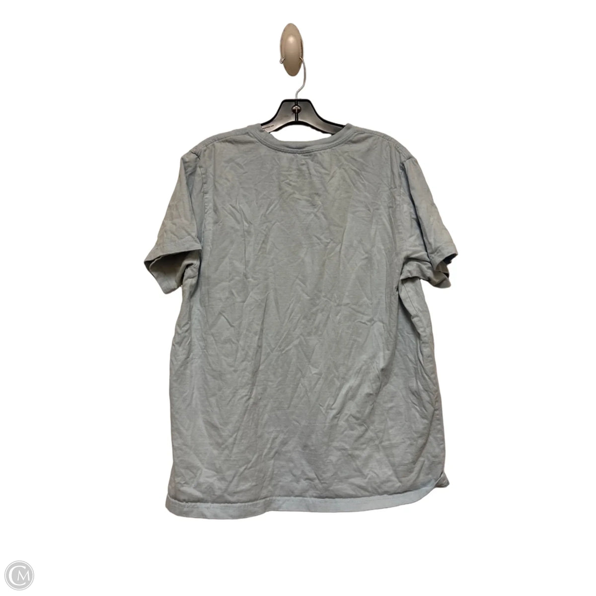 Top Short Sleeve Basic By Disney Store In Blue, Size: L