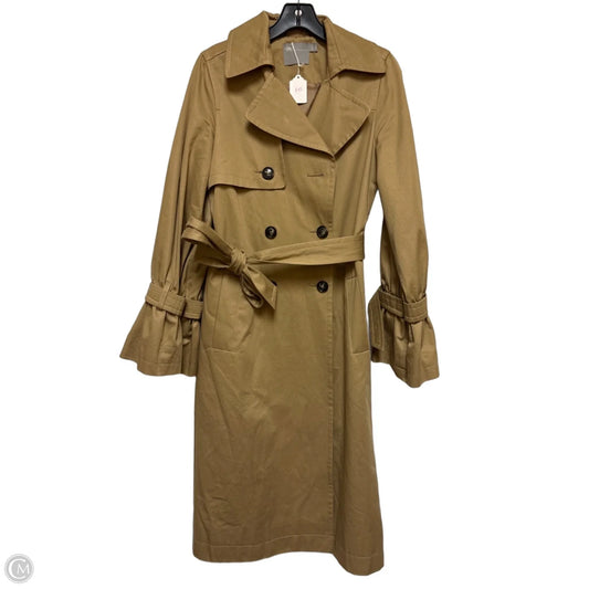Coat Trench Coat By Asos In Tan, Size: S