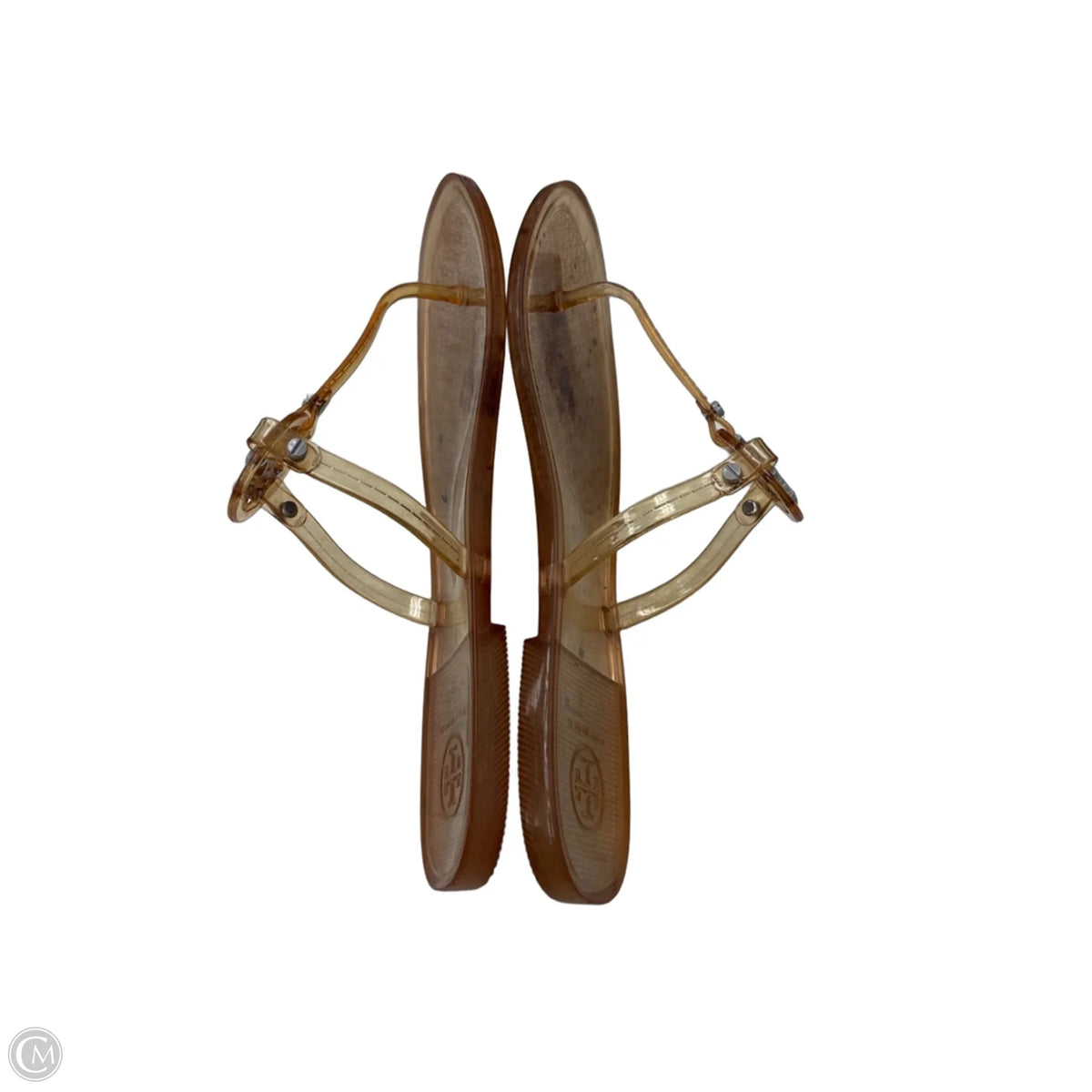 Sandals Designer By Tory Burch In Tan, Size: 8