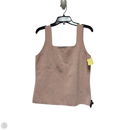 Top Sleeveless By White House Black Market In Pink, Size: L