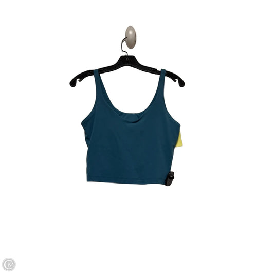 Athletic Tank Top By Lululemon In Blue, Size: 8