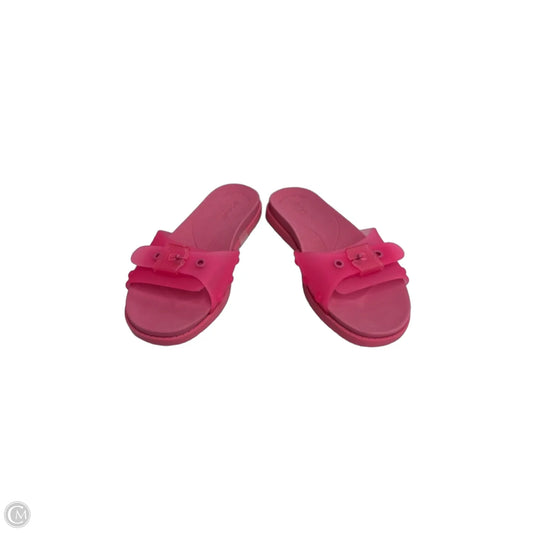 Sandals Flats By Dr Scholls In Pink, Size: 7