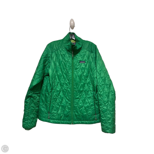 Jacket Puffer & Quilted By Patagonia In Green, Size: Xl