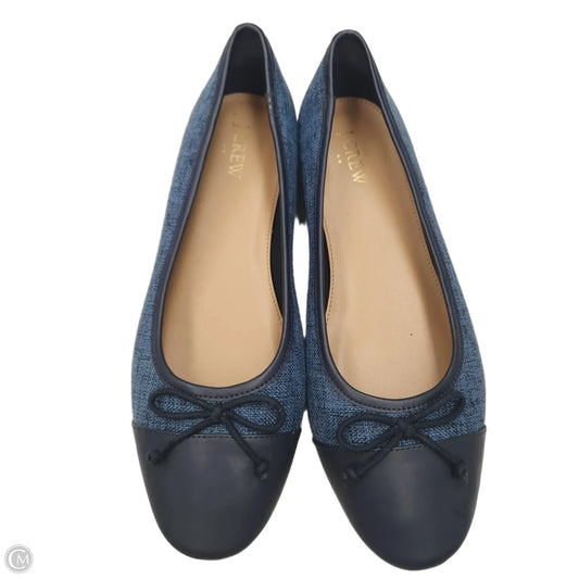 Shoes Flats By J. Crew In Blue, Size: 9