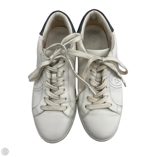 Shoes Designer By Tory Burch In Grey & White, Size: 8.5