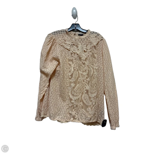 Top Long Sleeve By Torrid In Cream, Size: Xxl