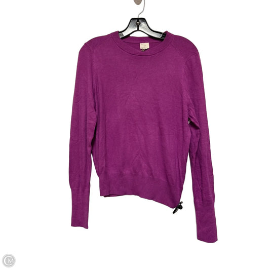 Top Long Sleeve By A New Day In Purple, Size: M