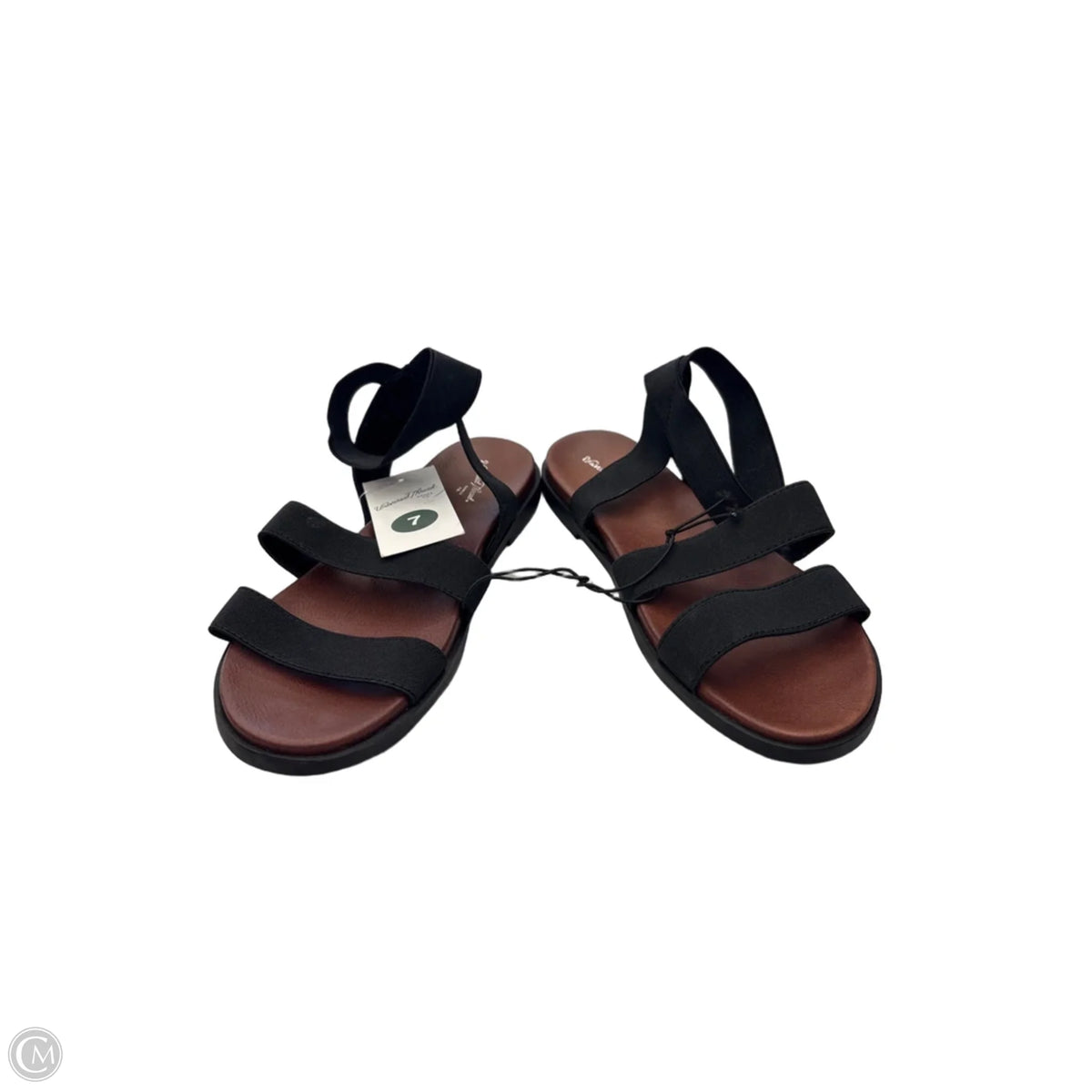Sandals Flats By Universal Thread In Black & Brown, Size: 7