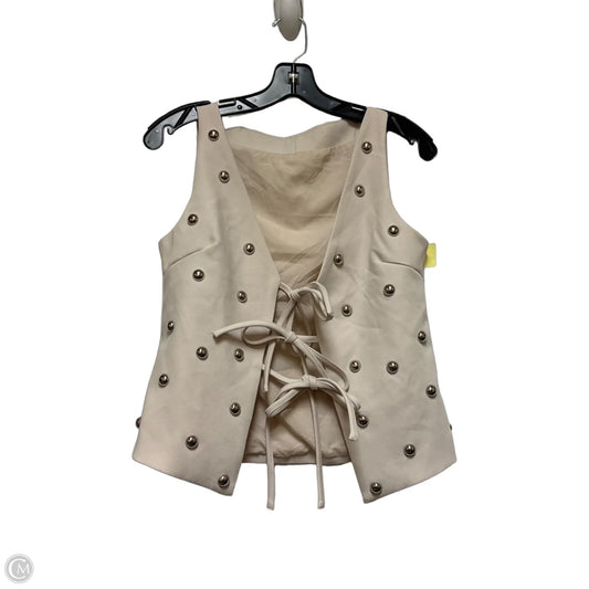 Top Sleeveless By Missguided In Tan, Size: Xs