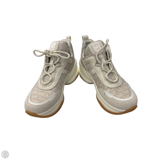 Shoes Sneakers By Michael By Michael Kors In Beige, Size: 9