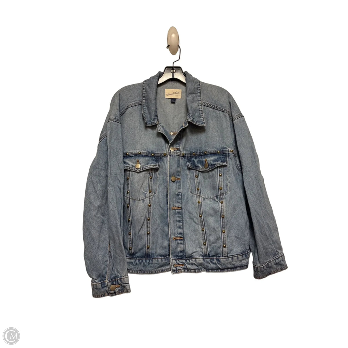 Jacket Denim By Universal Thread In Blue Denim, Size: Xl