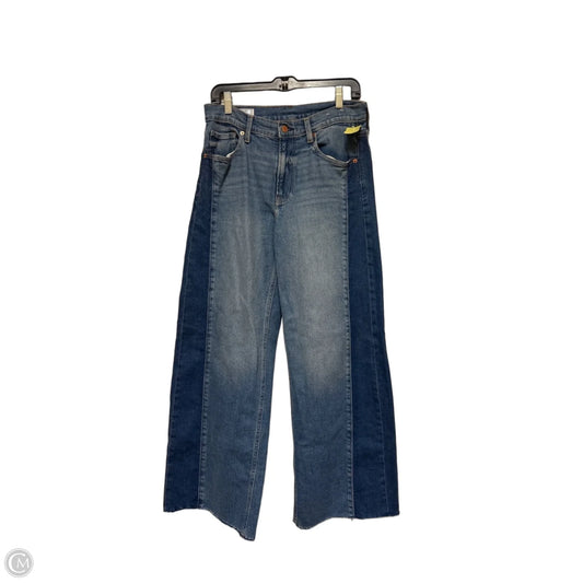 Jeans Straight By Gap In Blue Denim, Size: 4