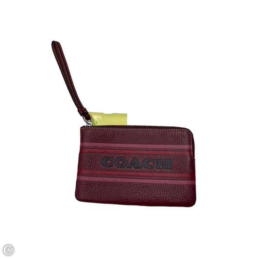 Wristlet Designer By Coach, Size: Small