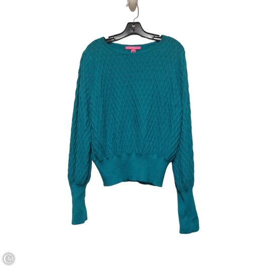 Sweater Designer By Lilly Pulitzer In Teal, Size: L