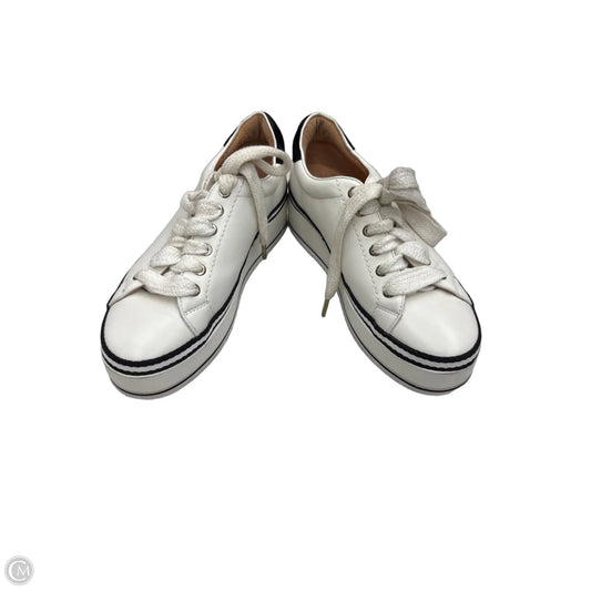 Shoes Flats By Joie In Black & White, Size: 8