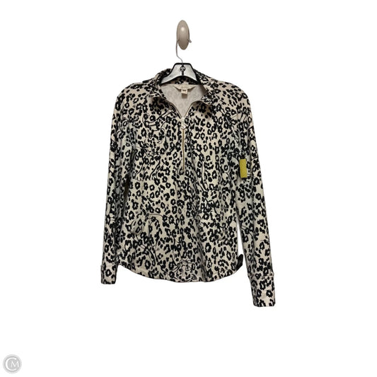 Top Long Sleeve Designer By Lilly Pulitzer In Black & White, Size: Xs
