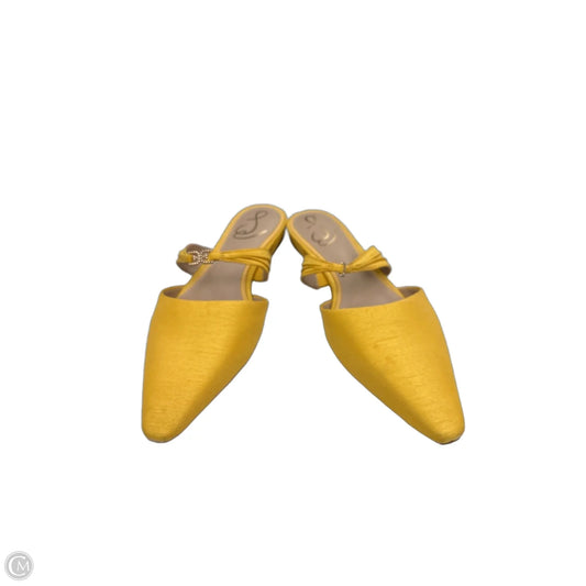 Shoes Flats By Sam Edelman In Yellow, Size: 6.5