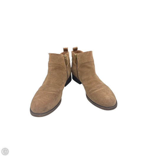 Boots Ankle Flats By Franco Sarto In Tan, Size: 6
