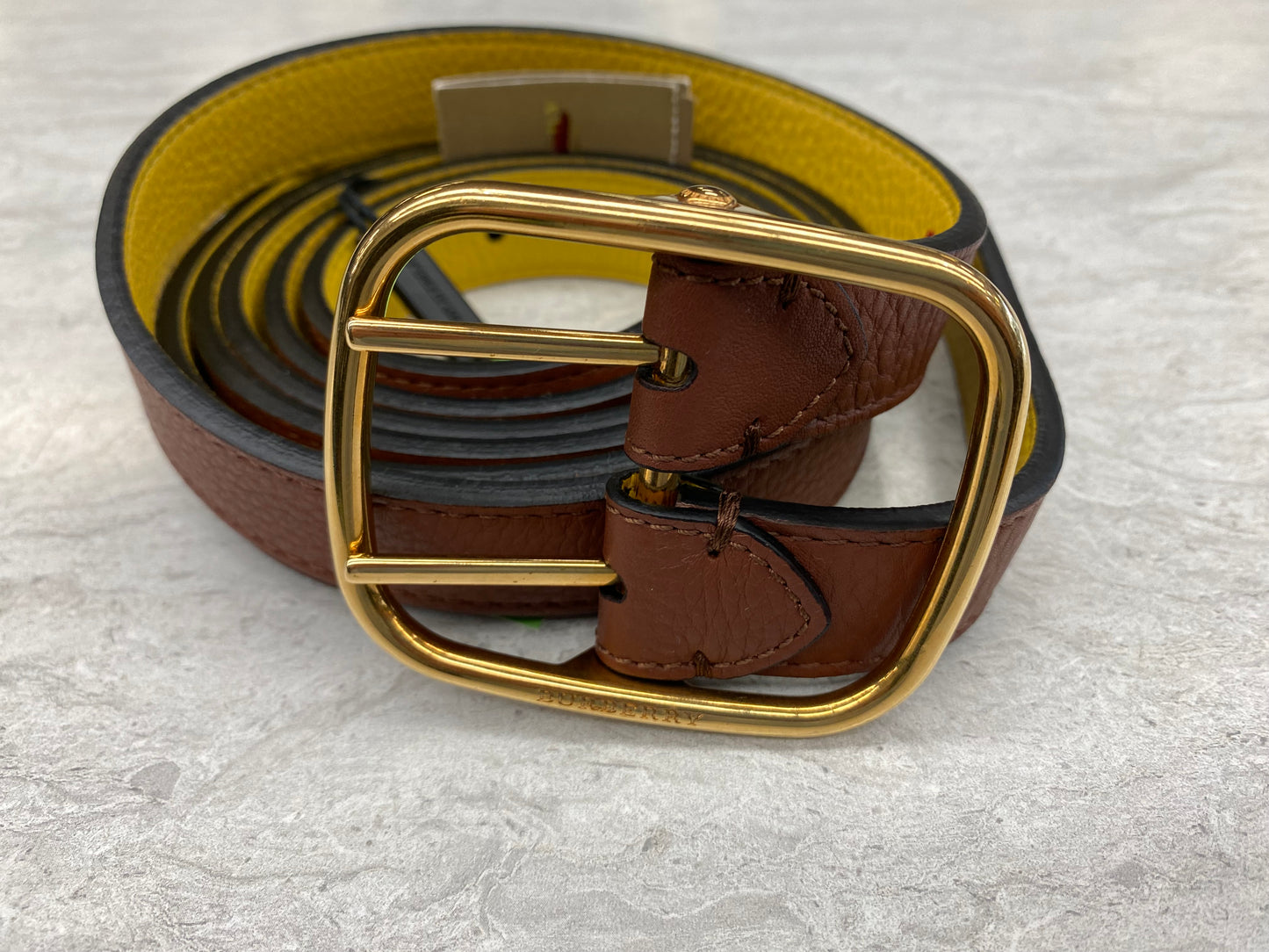 Belt Luxury Designer By Burberry