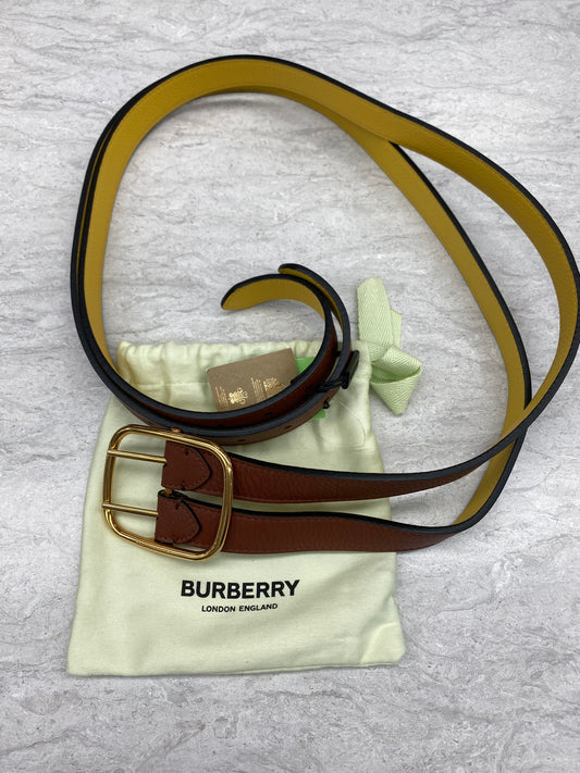 Belt Luxury Designer By Burberry