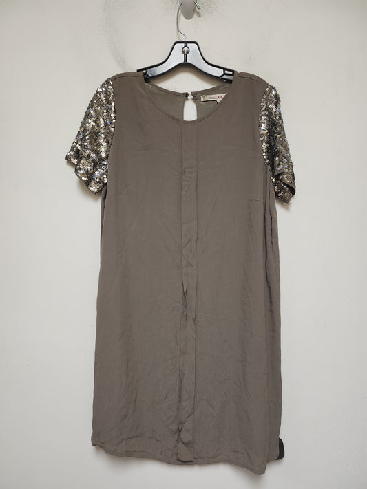 Dress Casual Short By Chelsea And Violet In Brown, Size: M