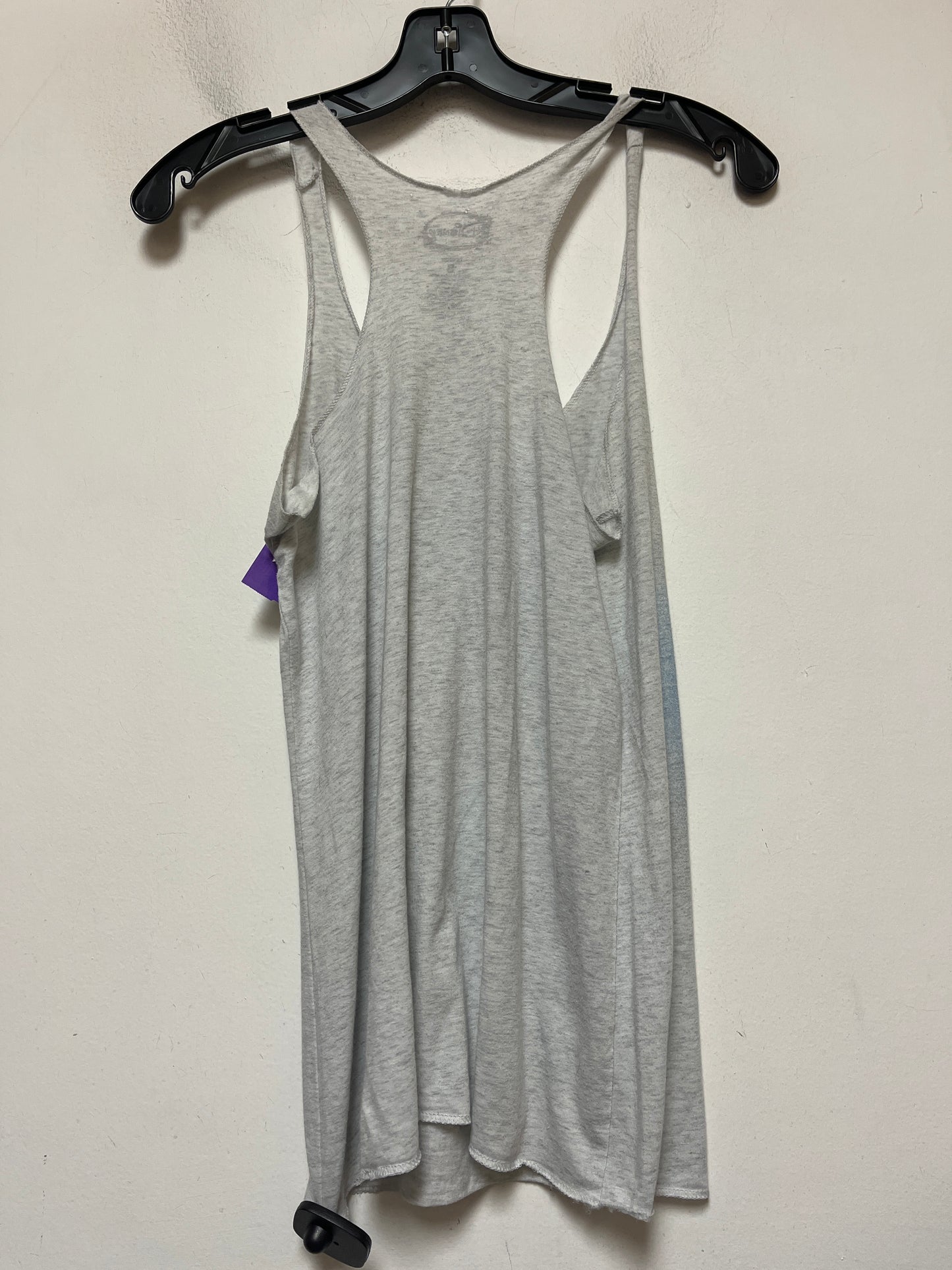 Grey Top Sleeveless Basic Walt Disney, Size S