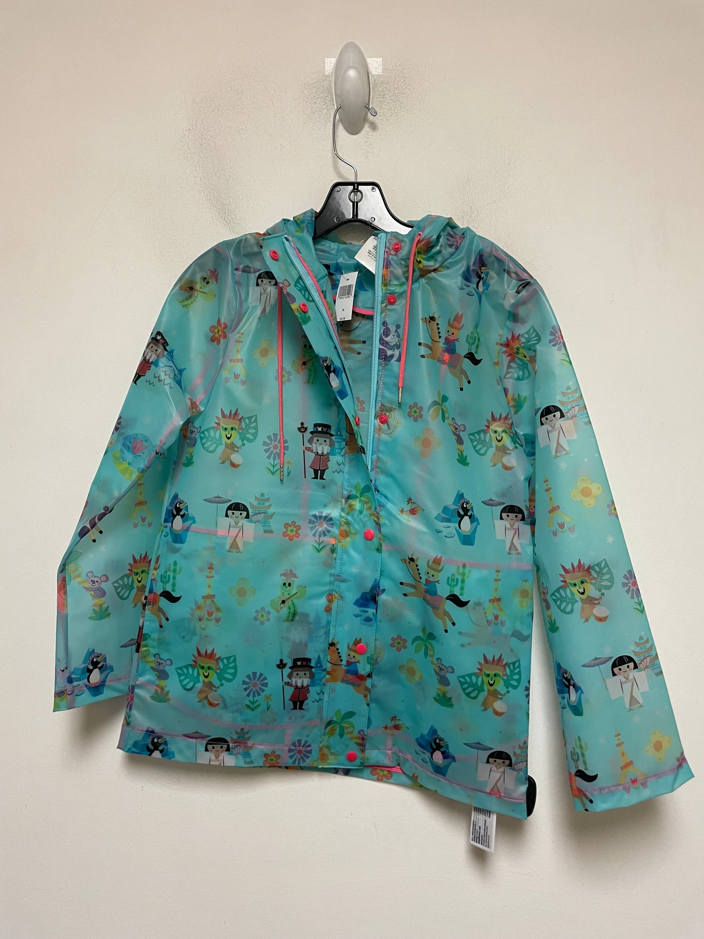 Blue Jacket Windbreaker Walt Disney, Size Xs