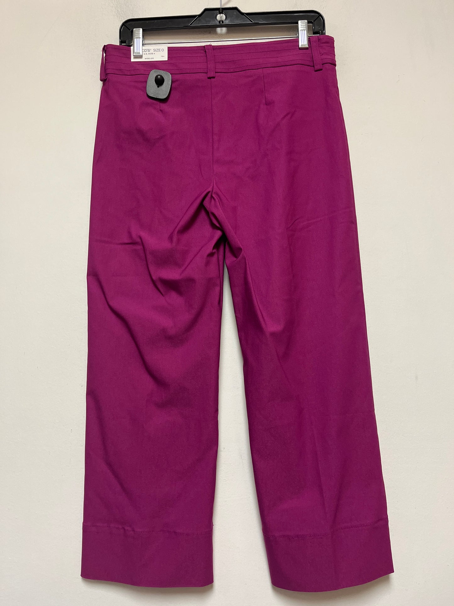 Pink Pants Wide Leg Chicos, Size 4