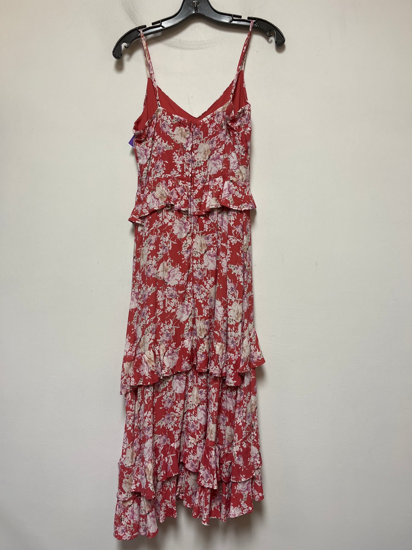 Floral Print Dress Casual Midi Trixxi, Size M