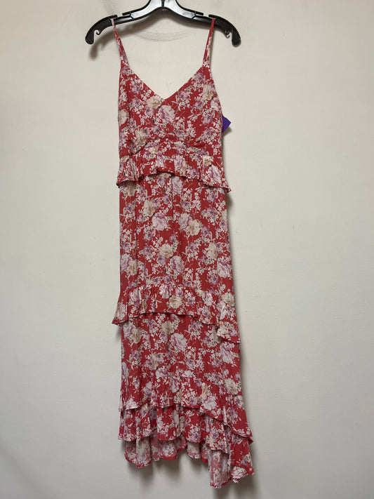 Floral Print Dress Casual Midi Trixxi, Size M