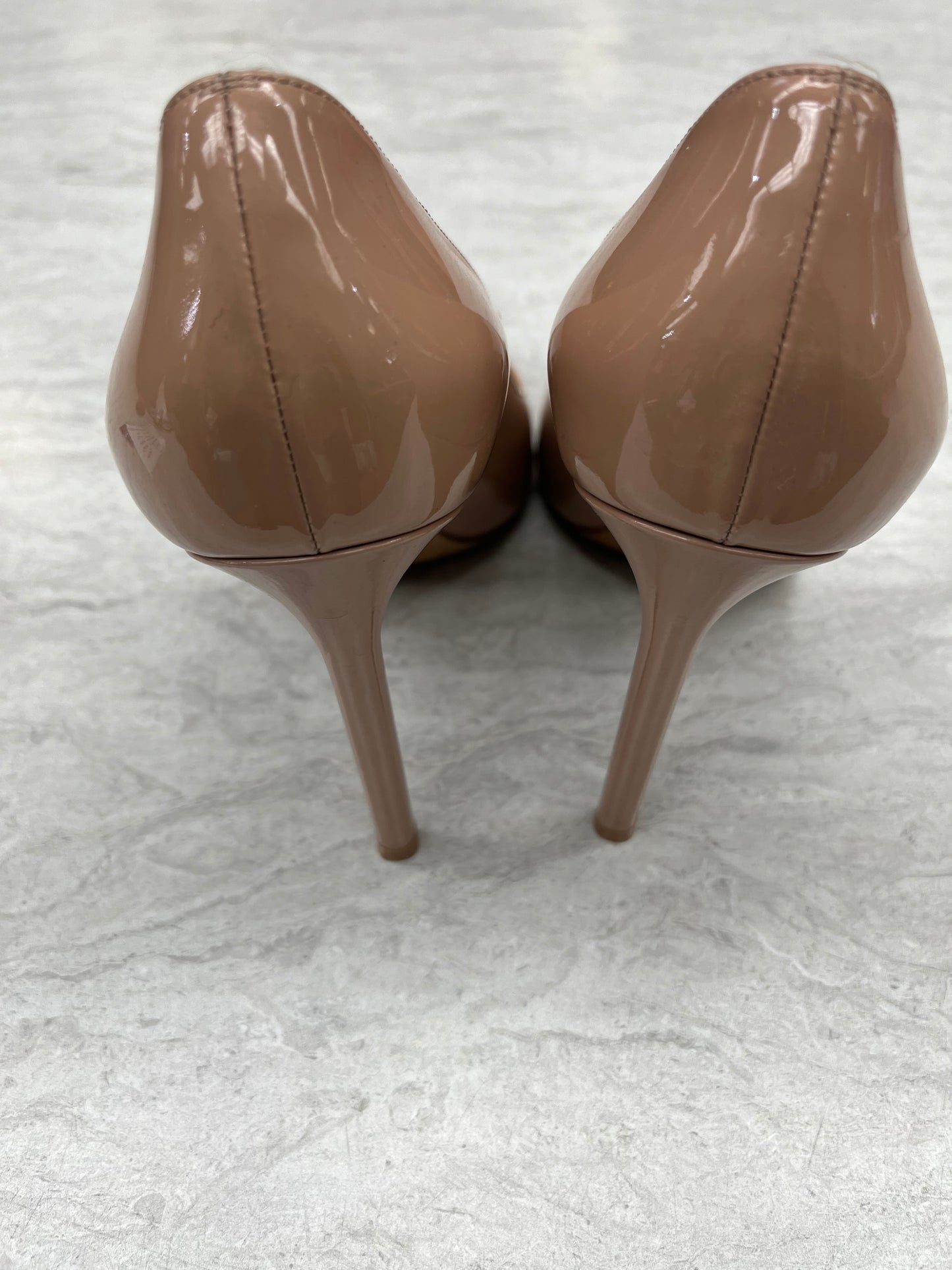 Tan Shoes Designer Yves Saint Laurent, Size 8