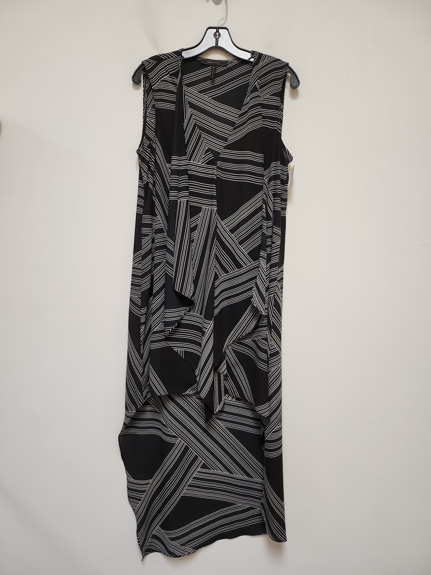 Black & White Dress Casual Midi Bcbgmaxazria, Size S