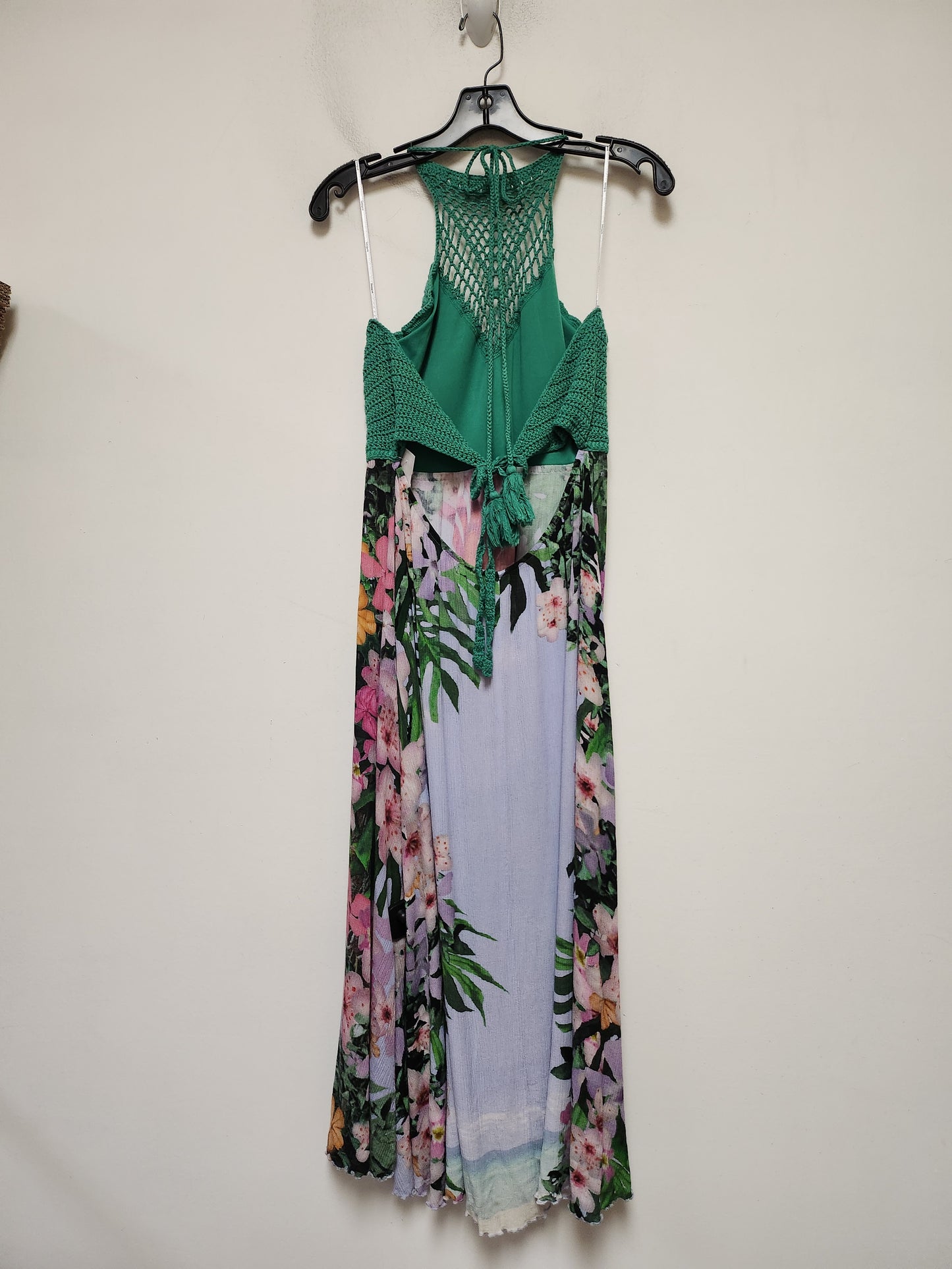 Tropical Print Dress Casual Maxi Desigual, Size Xl