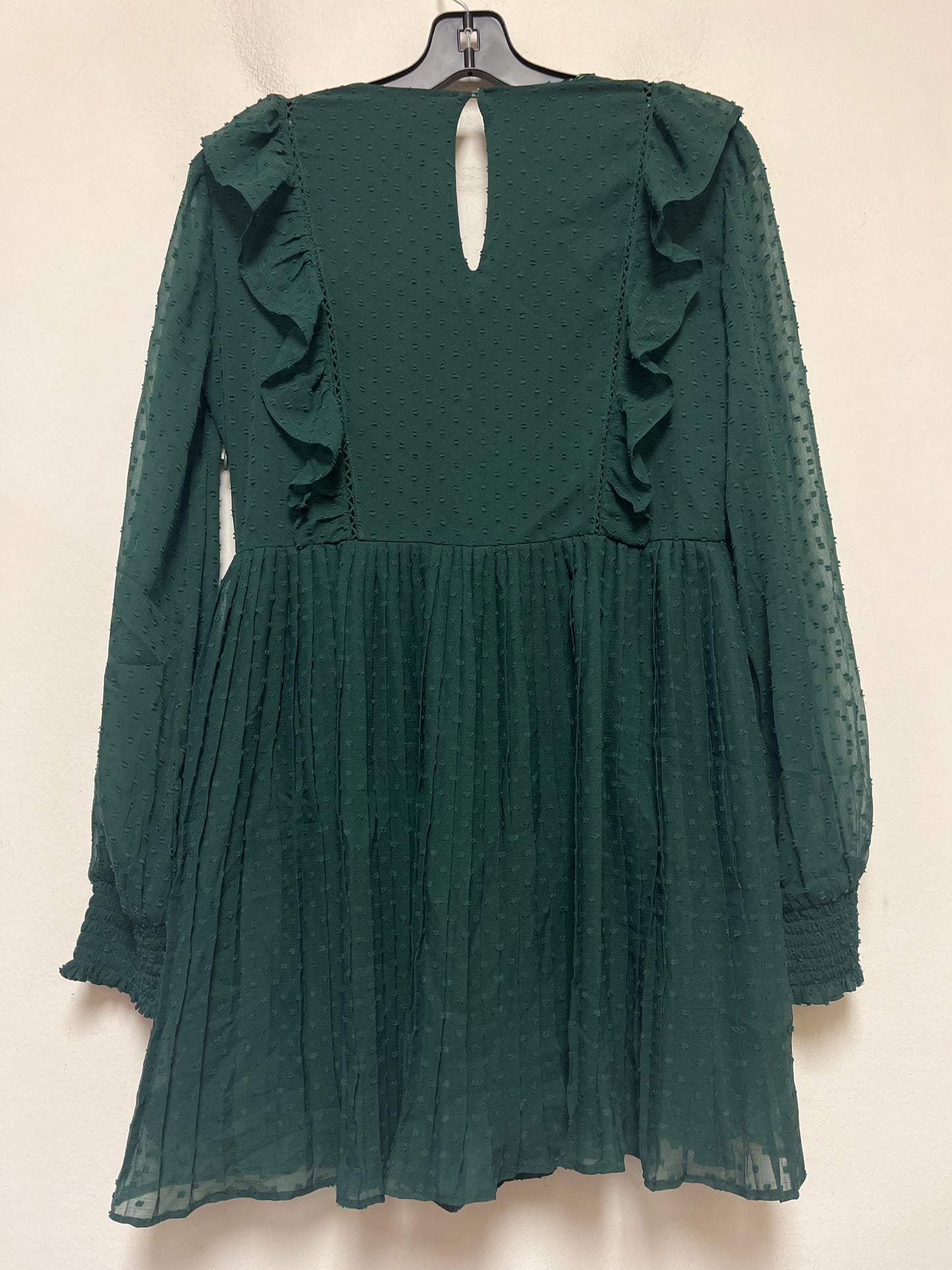 Green Dress Casual Short Clothes Mentor, Size S