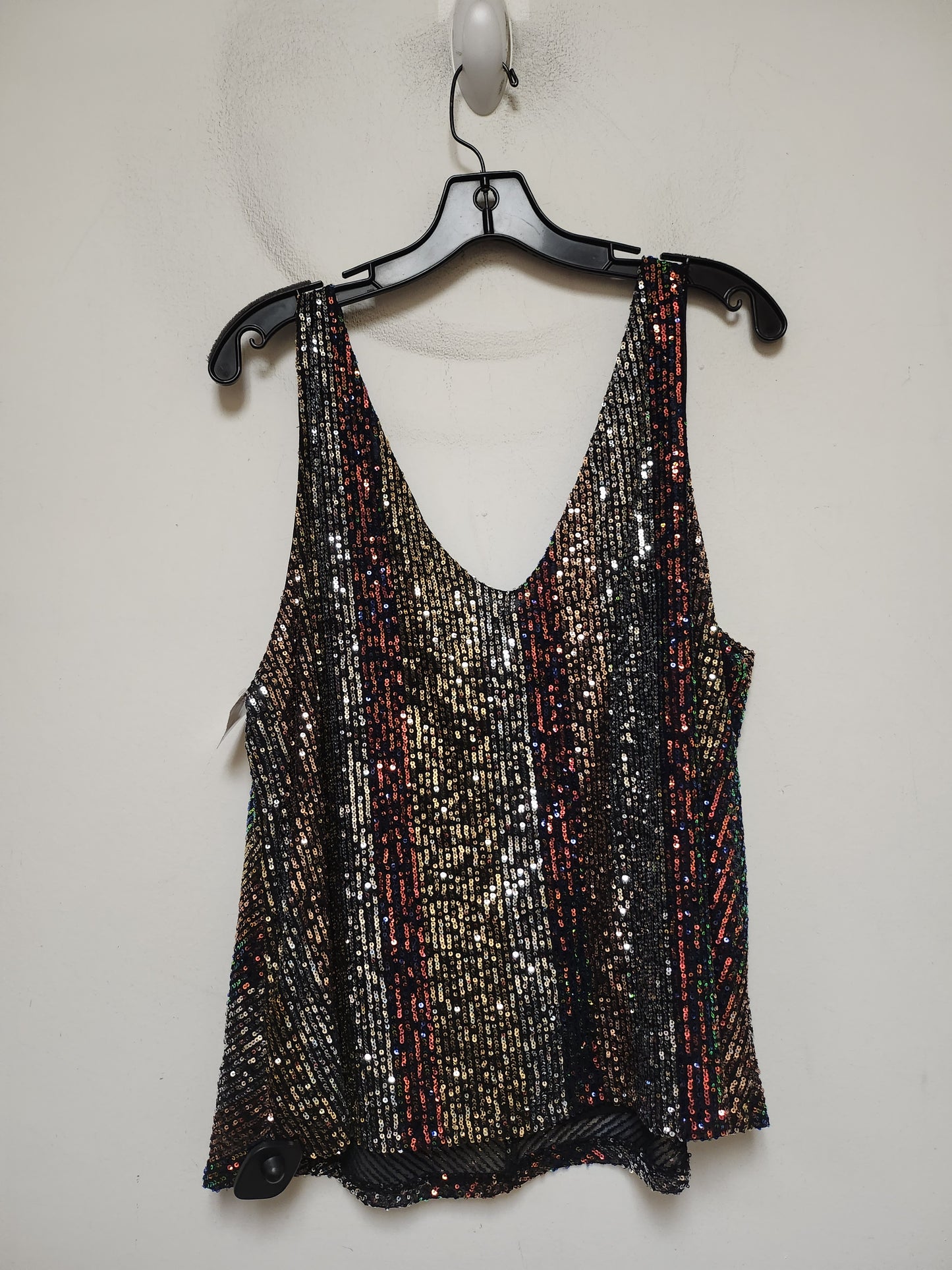 Top Sleeveless By Daytrip In Multi-colored, Size: L