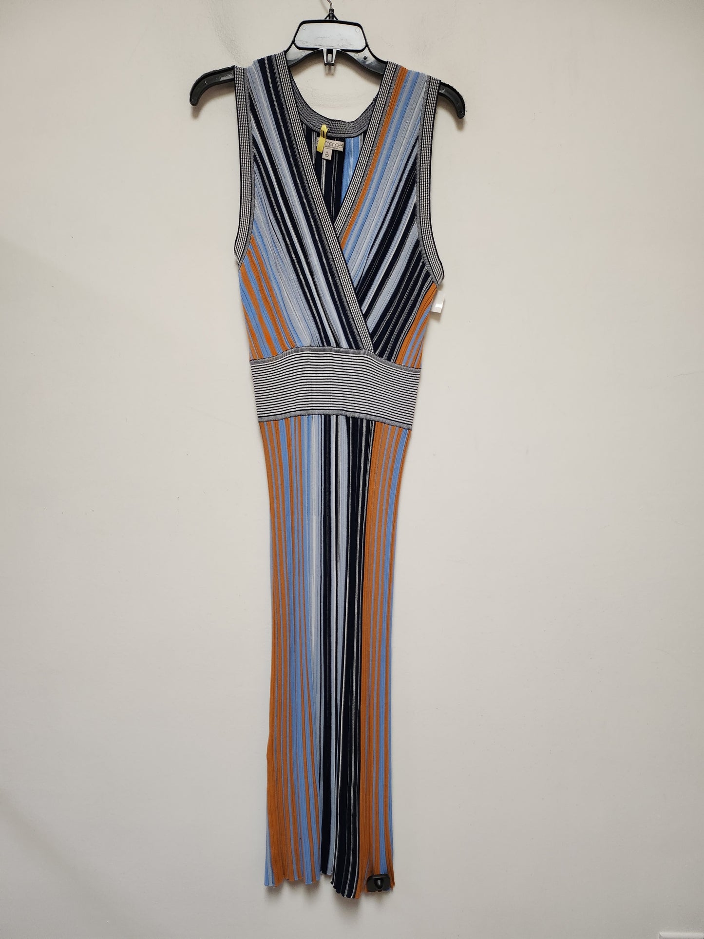 Dress Casual Maxi By Eva Mendes In Striped Pattern, Size: Xl