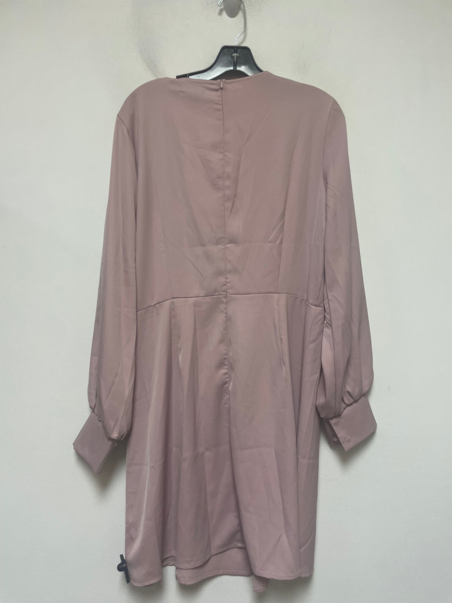 Pink Dress Casual Short Boohoo Boutique, Size L