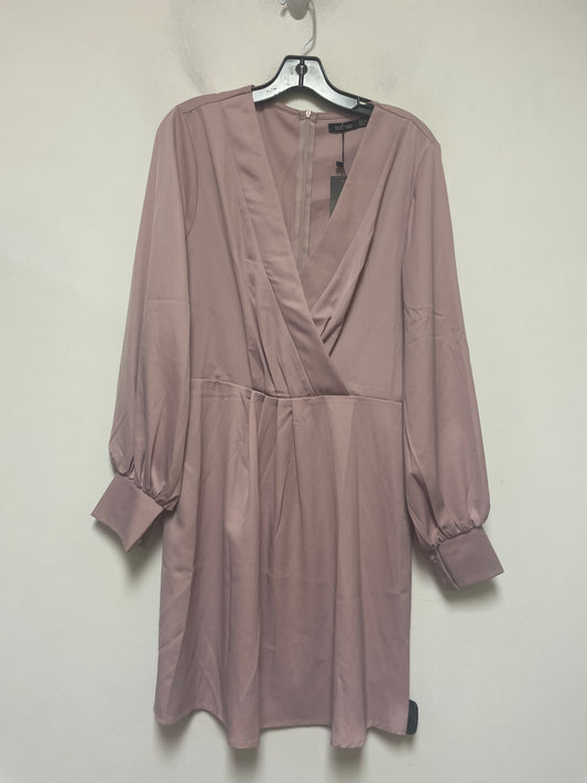 Pink Dress Casual Short Boohoo Boutique, Size L