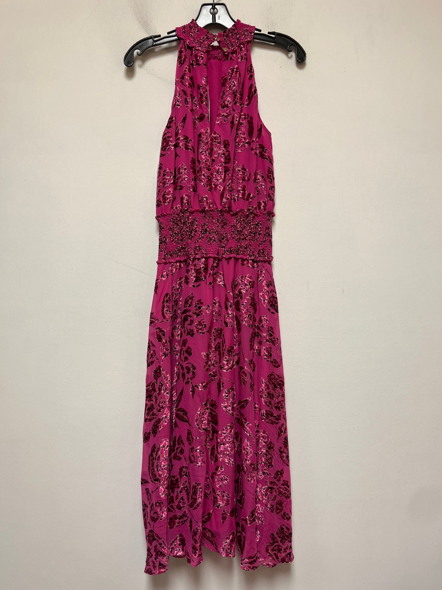 Dress Casual Maxi By White House Black Market In Floral Print, Size: Xs