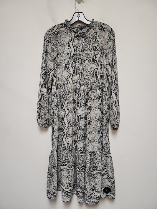 Dress Casual Midi By Primark In Snakeskin Print, Size: Xs