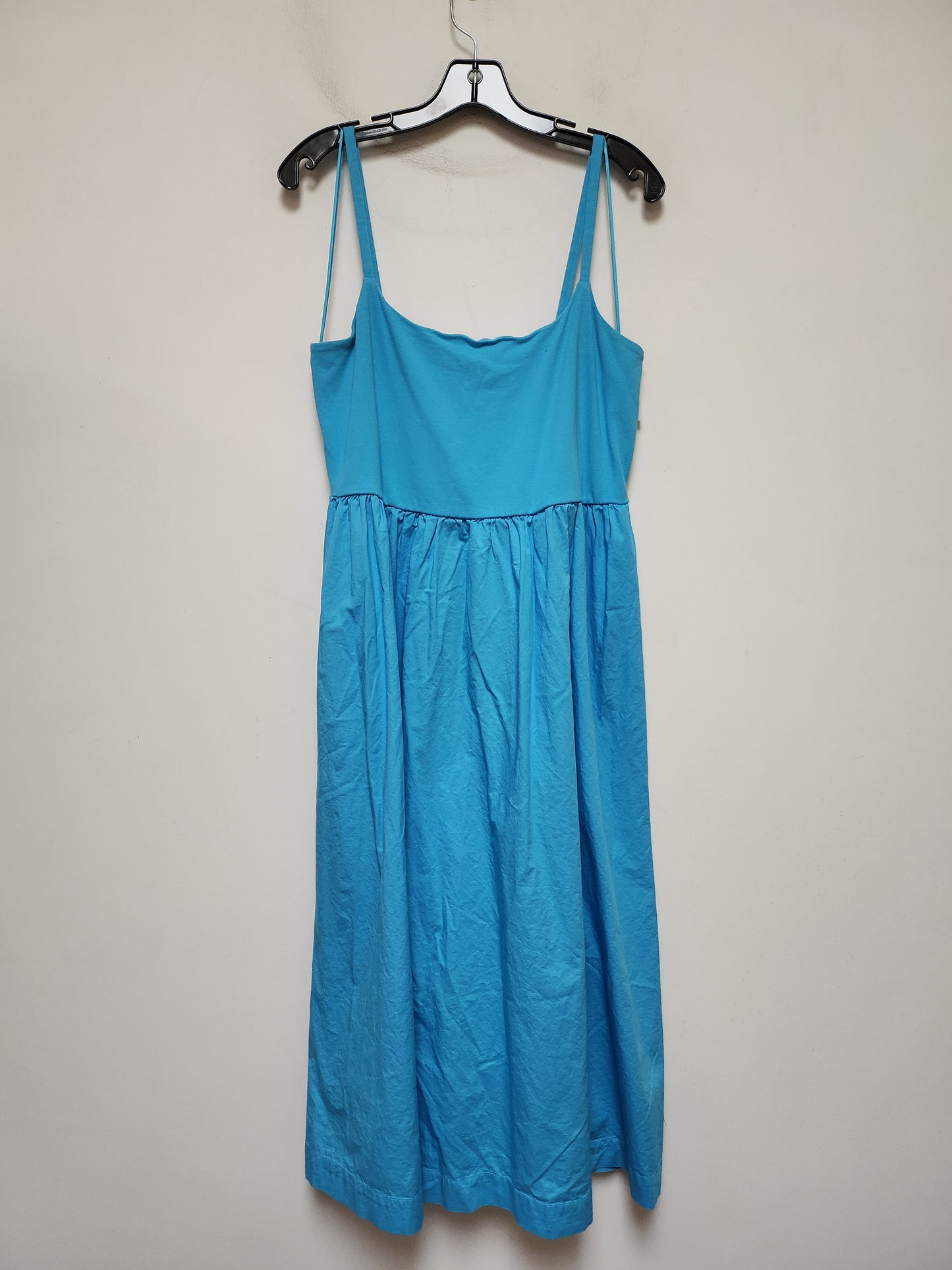 Dress Casual Midi By Old Navy In Aqua, Size: Xl