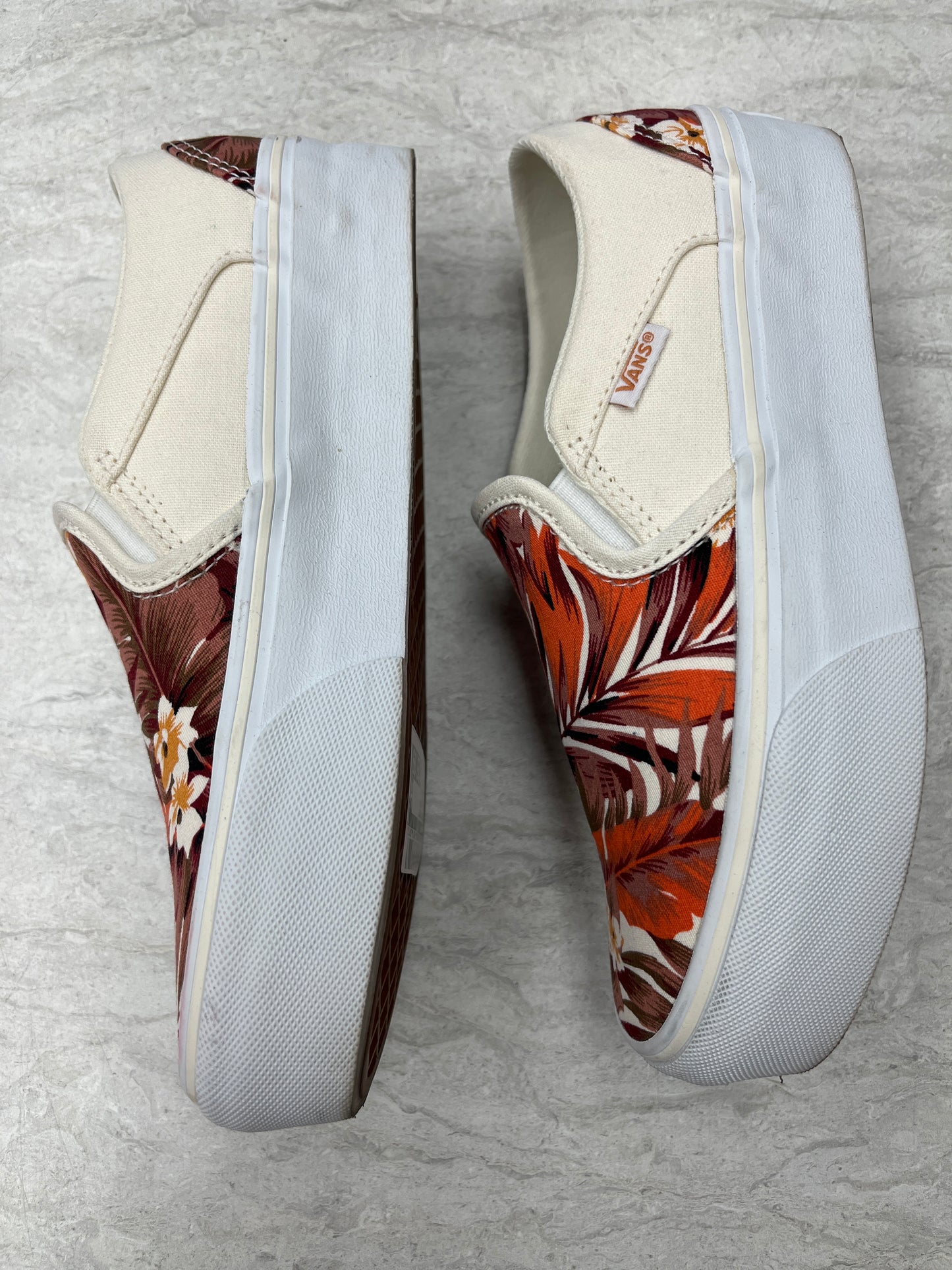 Shoes Sneakers By Vans In Tropical Print, Size: 6