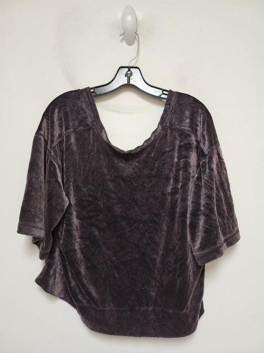 Top Short Sleeve By We The Free In Purple, Size: Xs