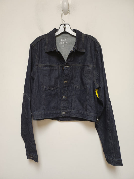 Jacket Denim By Clothes Mentor In Blue Denim, Size: M