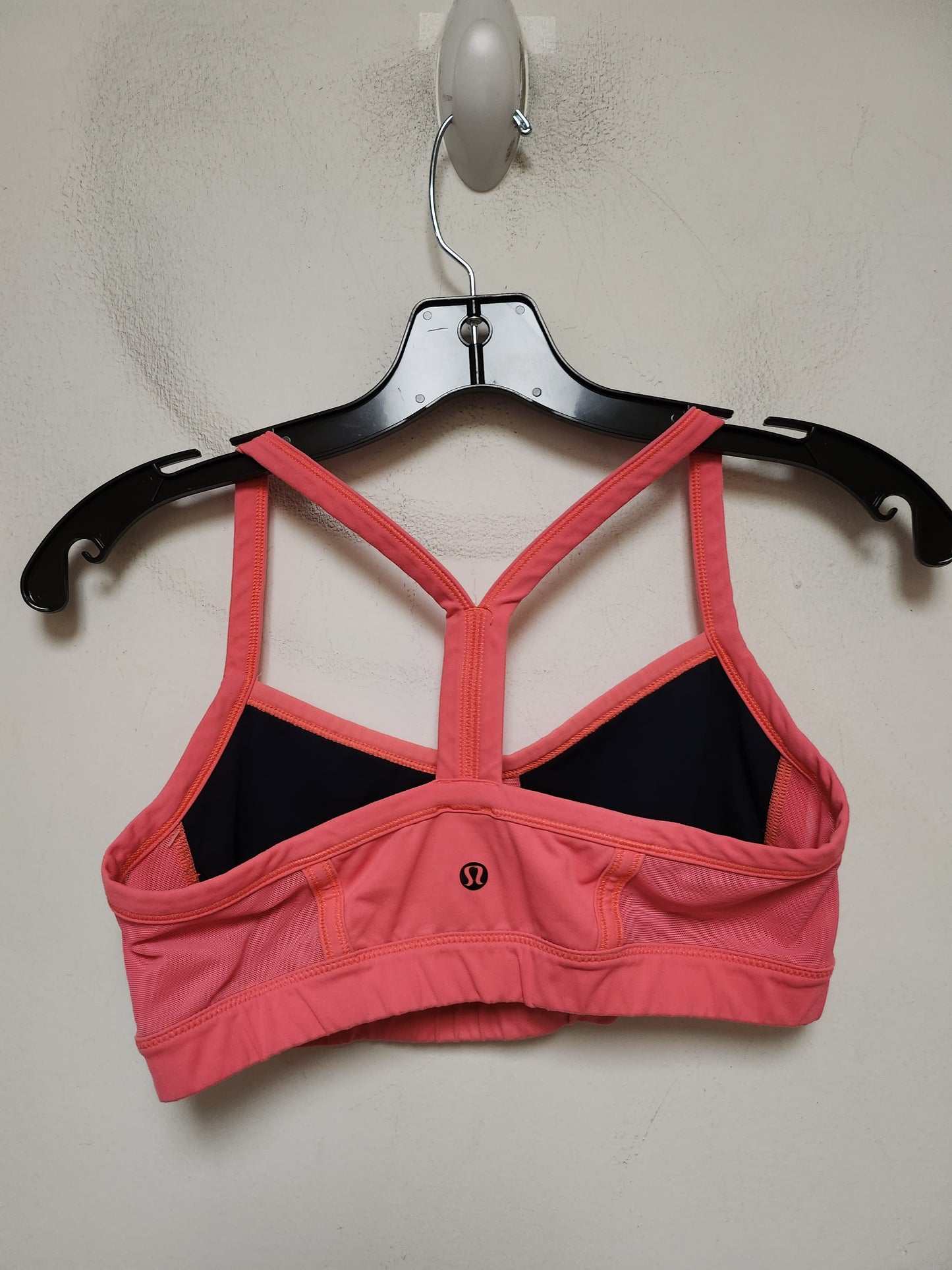 Athletic Bra By Lululemon In Orange, Size: 8