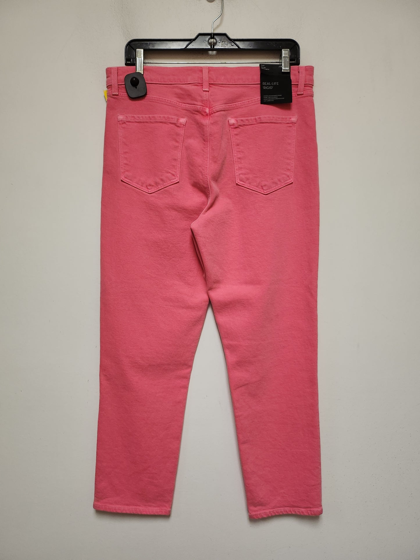 Jeans Straight By J Brand In Pink Denim, Size: 8