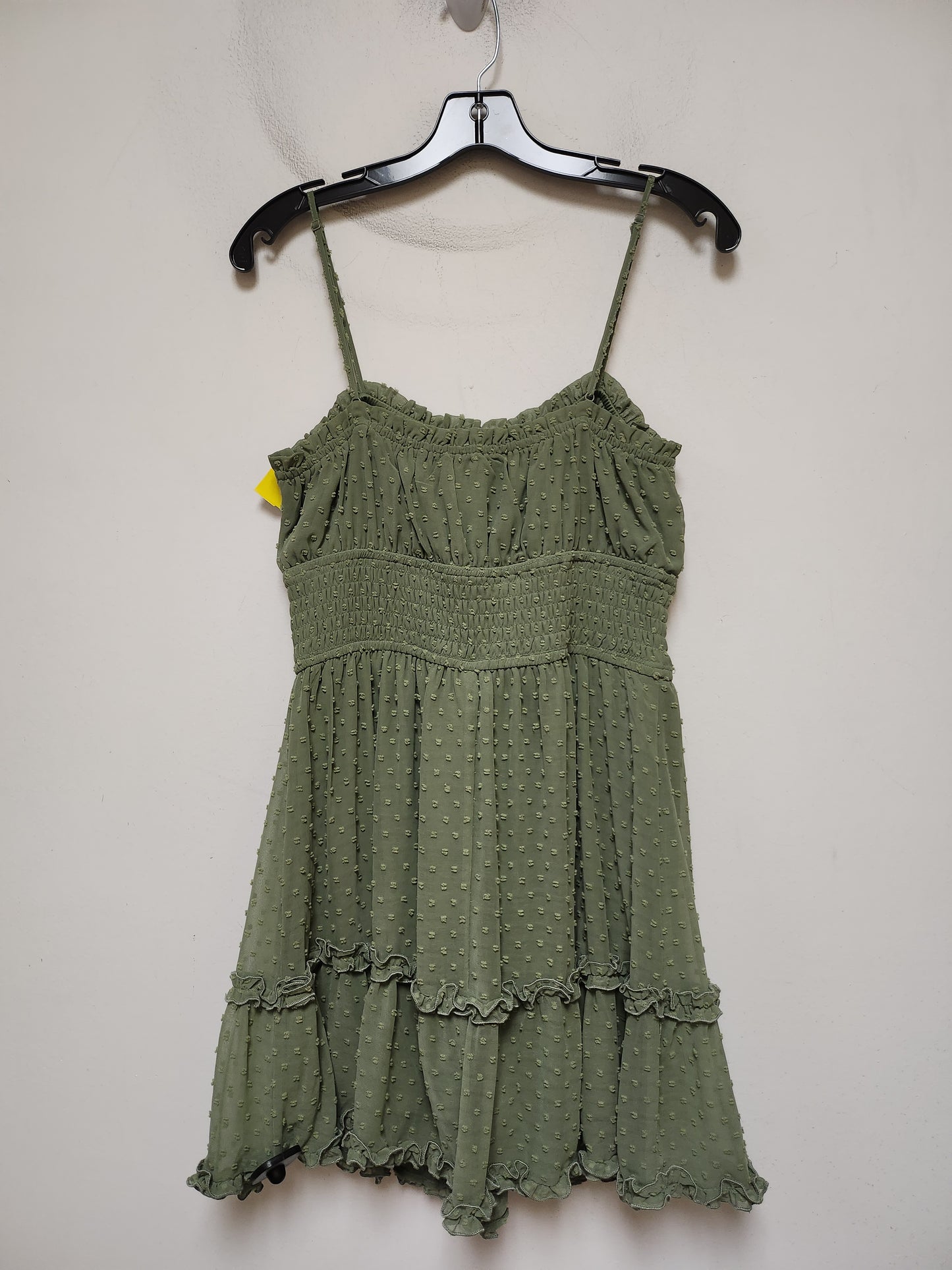 Dress Casual Short By Blue Rain In Green, Size: M