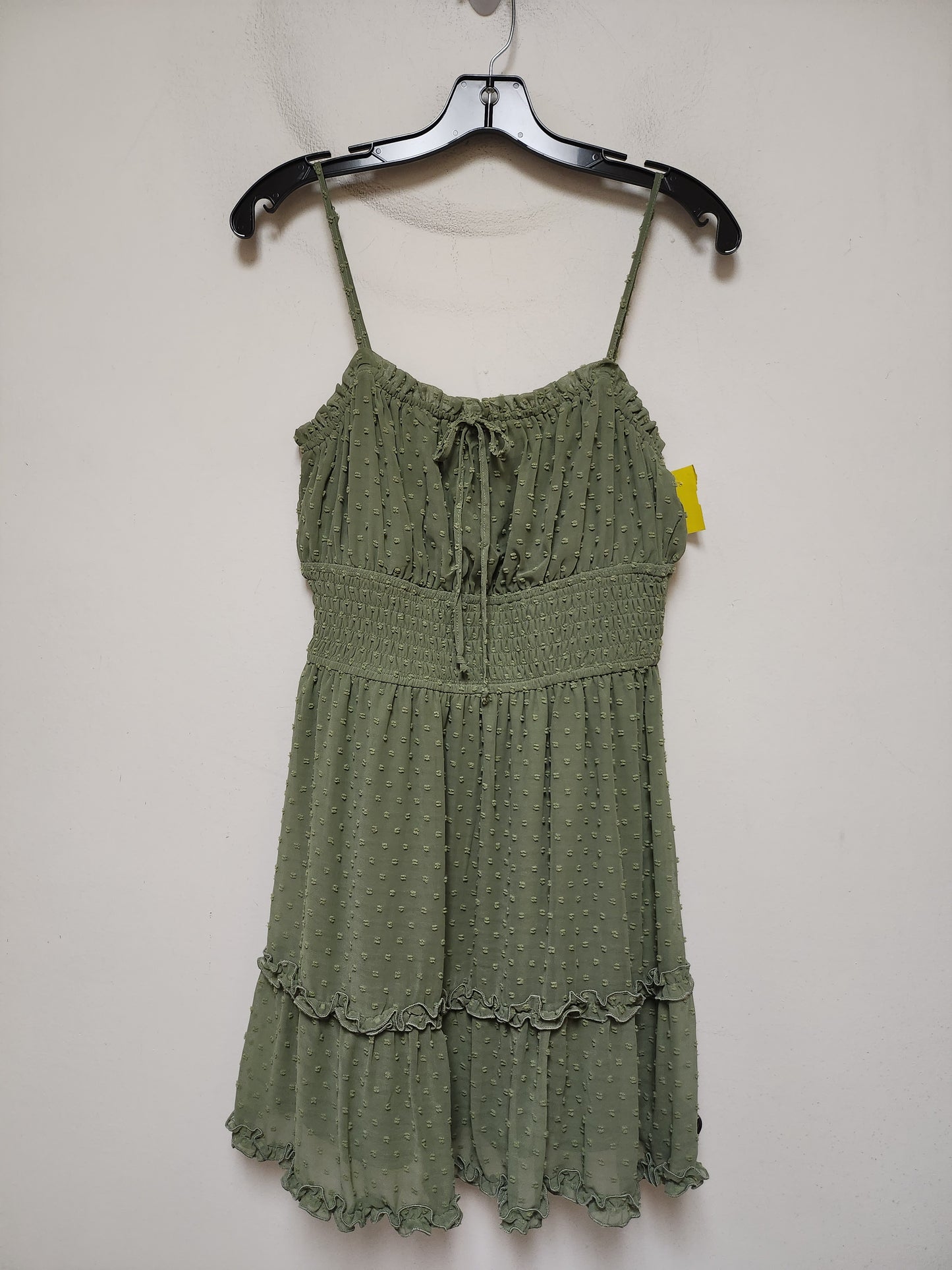 Dress Casual Short By Blue Rain In Green, Size: M