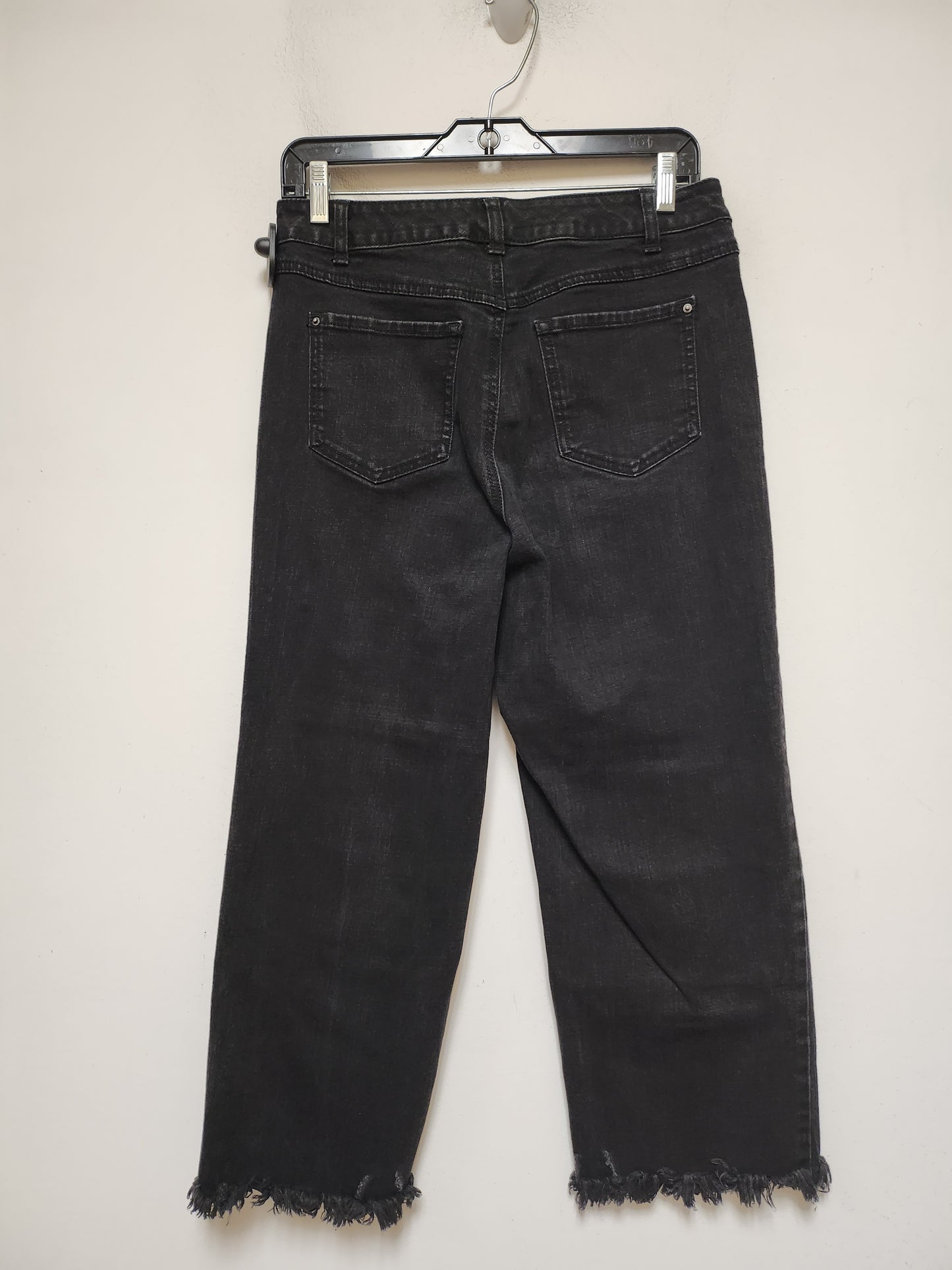 Jeans Wide Leg By Inc In Black Denim, Size: 6